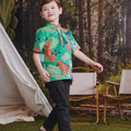 The Rimba Raya Boy Short Sleeves Shirt Rimba Print - Umbi