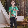 The Rimba Raya Boy Short Sleeves Shirt Rimba Print - Umbi