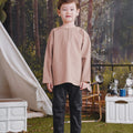 The Rimba Raya Boy Teluk Belanga Top Caramel Stripes - Umbi