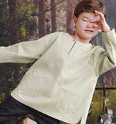 The Rimba Raya Boy Teluk Belanga Top Matcha Green - Umbi