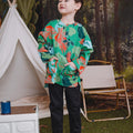 The Rimba Raya Boy Teluk Belanga Top Rimba Print - Umbi