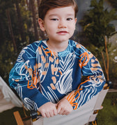 The Rimba Raya Boy Teluk Belanga Top Senja Print - Umbi