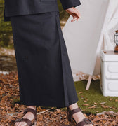 The Rimba Raya Girl Classic Skirt Black - Umbi