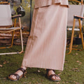 The Rimba Raya Girl Classic Skirt Caramel Stripes - Umbi