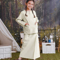 The Rimba Raya Girl Classic Skirt Matcha Green - Umbi