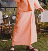 The Rimba Raya Girl Classic Skirt Salmon - Umbi