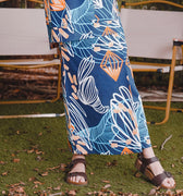 The Rimba Raya Girl Classic Skirt Senja Print - Umbi