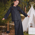 The Rimba Raya Girl Kurung Top Black - Umbi