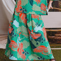 The Rimba Raya Girl Teacup Skirt Rimba Print - Umbi