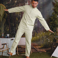 The Rimba Raya Men Baju Melayu Set Matcha Green - Umbi