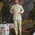 The Rimba Raya Men Baju Melayu Set Matcha Green - Umbi
