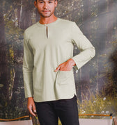 The Rimba Raya Men Modern Teluk Belanga Top Matcha Green - Umbi