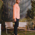 The Rimba Raya Men Modern Teluk Belanga Top Salmon - Umbi