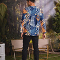 The Rimba Raya Men Modern Teluk Belanga Top Senja Print - Umbi