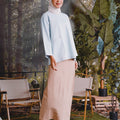 The Rimba Raya Women Classic Skirt Caramel Stripes - Umbi