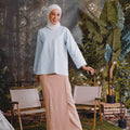 The Rimba Raya Women Classic Skirt Caramel Stripes - Umbi