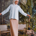 The Rimba Raya Women Classic Skirt Caramel Stripes - Umbi
