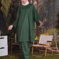 The Rimba Raya Women Classic Skirt Dark Green - Umbi