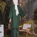 The Rimba Raya Women Classic Skirt Dark Green - Umbi