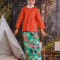 The Rimba Raya Women Classic Skirt Rimba Print - Umbi
