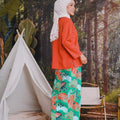 The Rimba Raya Women Classic Skirt Rimba Print - Umbi