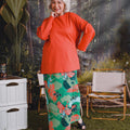 The Rimba Raya Women Classic Skirt Rimba Print - Umbi