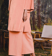 The Rimba Raya Women Classic Skirt Salmon - Umbi