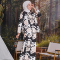 The Rimba Raya Women Pair Pockets Boxy Blouse Cempaka Print - Umbi