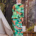 The Rimba Raya Women Pair Pockets Boxy Blouse Rimba Print - Umbi