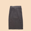 The Ruma Riang Basic Skirt Dark Grey - Umbi