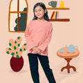 The Ruma Riang Instant Kimono Top Salmon - Umbi