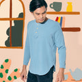 The Ruma Riang Men Kurta Blue - Umbi