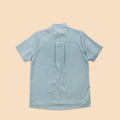 The Ruma Riang Men Short Sleeves Shirt Blue - Umbi