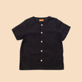 The Ruma Riang Short Sleeves Top Black - Umbi
