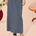 The Ruma Riang Women Basic Skirt Dark Grey - Umbi