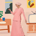 The Ruma Riang Women Kebaya Top Salmon - Umbi