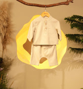 The Secret Garden Baby Baju Melayu Set Sand - Umbi
