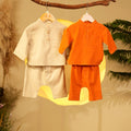 The Secret Garden Baby Baju Melayu Set Sand - Umbi