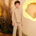 The Secret Garden Boy Baju Melayu Set Sand - Umbi