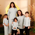 The Secret Garden Boy Kurta Top Dusty Blue - Umbi