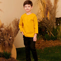 The Secret Garden Boy Slim Fit Teluk Belanga Mustard - Umbi