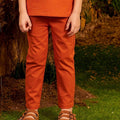 The Secret Garden Fitted Pants Orange - Umbi