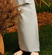 The Secret Garden Girl Classic Skirt Dusty Blue - Umbi