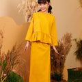 The Secret Garden Girl Classic Skirt Mustard - Umbi