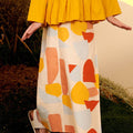 The Secret Garden Girl Classic Skirt Pebbles Print - Umbi