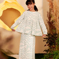 The Secret Garden Girl Classic Skirt Wave Print - Umbi