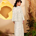 The Secret Garden Girl Classic Skirt Wave Print - Umbi