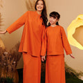 The Secret Garden Girl Kurung Top Orange - Umbi