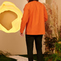 The Secret Garden Men Kurta Orange - Umbi