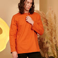 The Secret Garden Men Kurta Orange - Umbi
